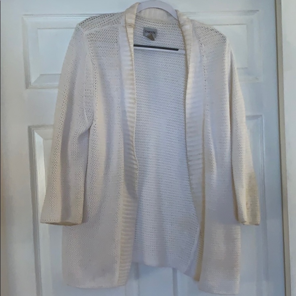 Cream Thick Tread Sweater